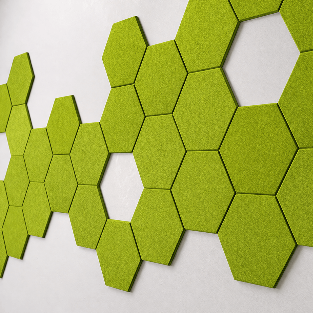 Green acoustic panels