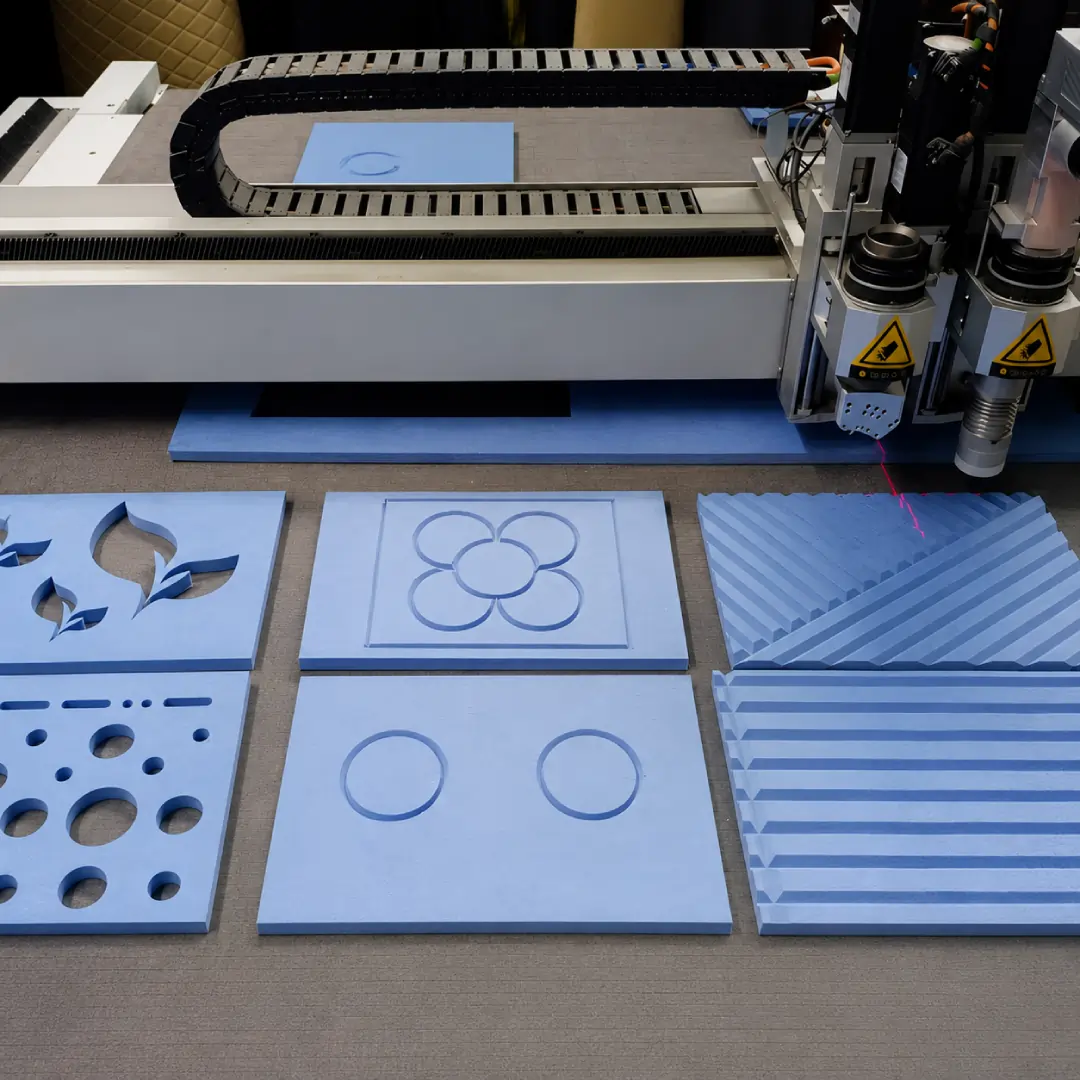 CNC cutting acoustic panel