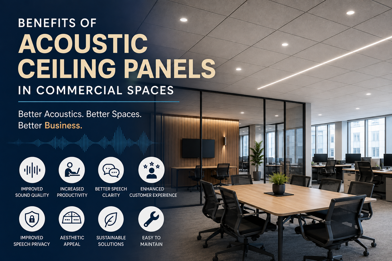 Acoustic Ceiling Panels