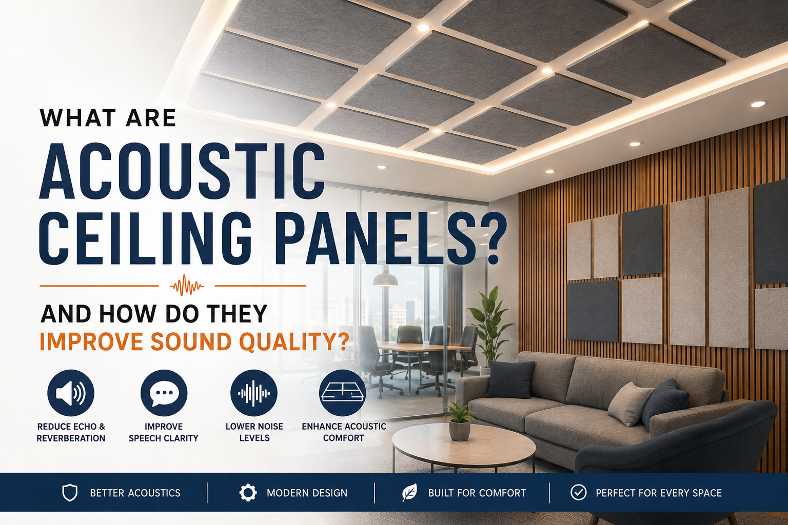 Acoustic Ceiling Panels